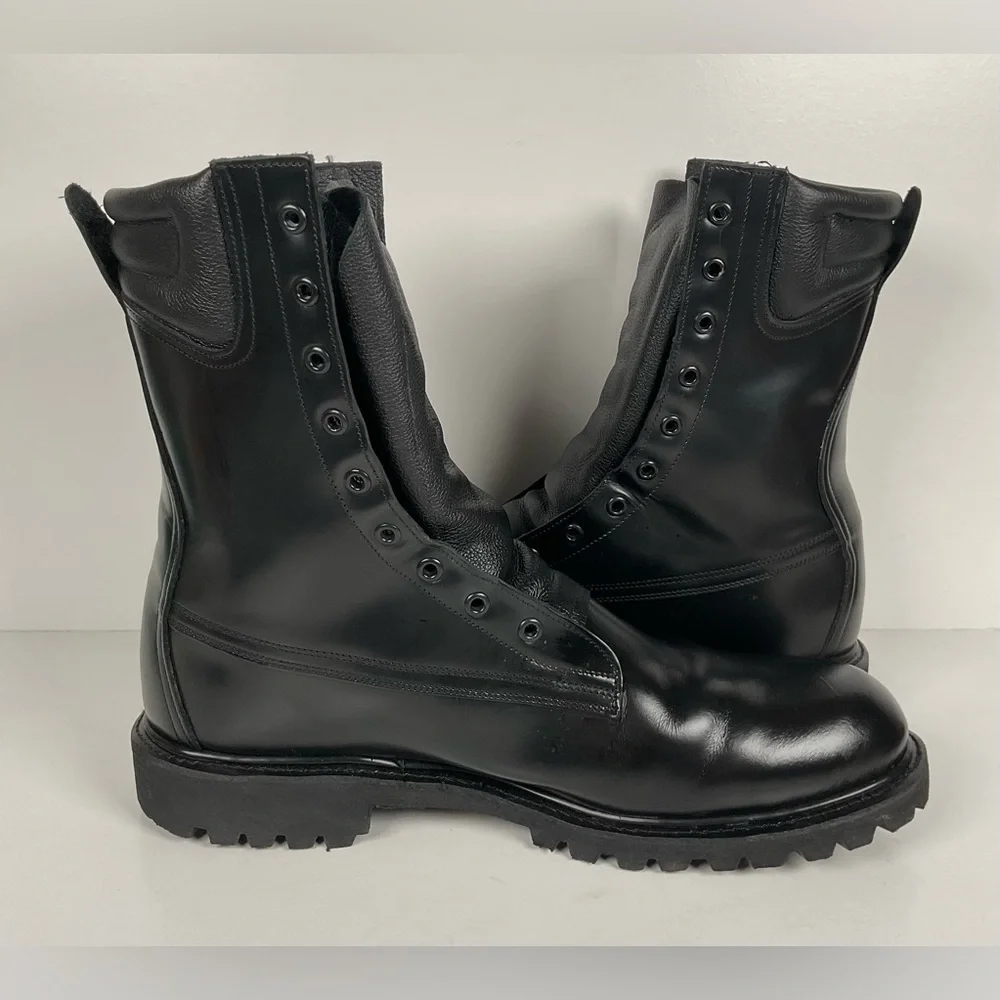 Southwest Boot Company | Glossy Patrol Boots | Soft Toe | USA Made | Men’s 13 D